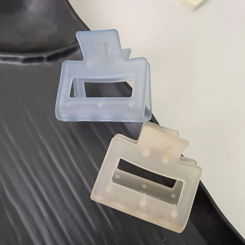 

Женская заколка для волос с акриловыми крапанами, модная прозрачная заколка большого размера в Корейском стиле, аксессуары для волос с орна...