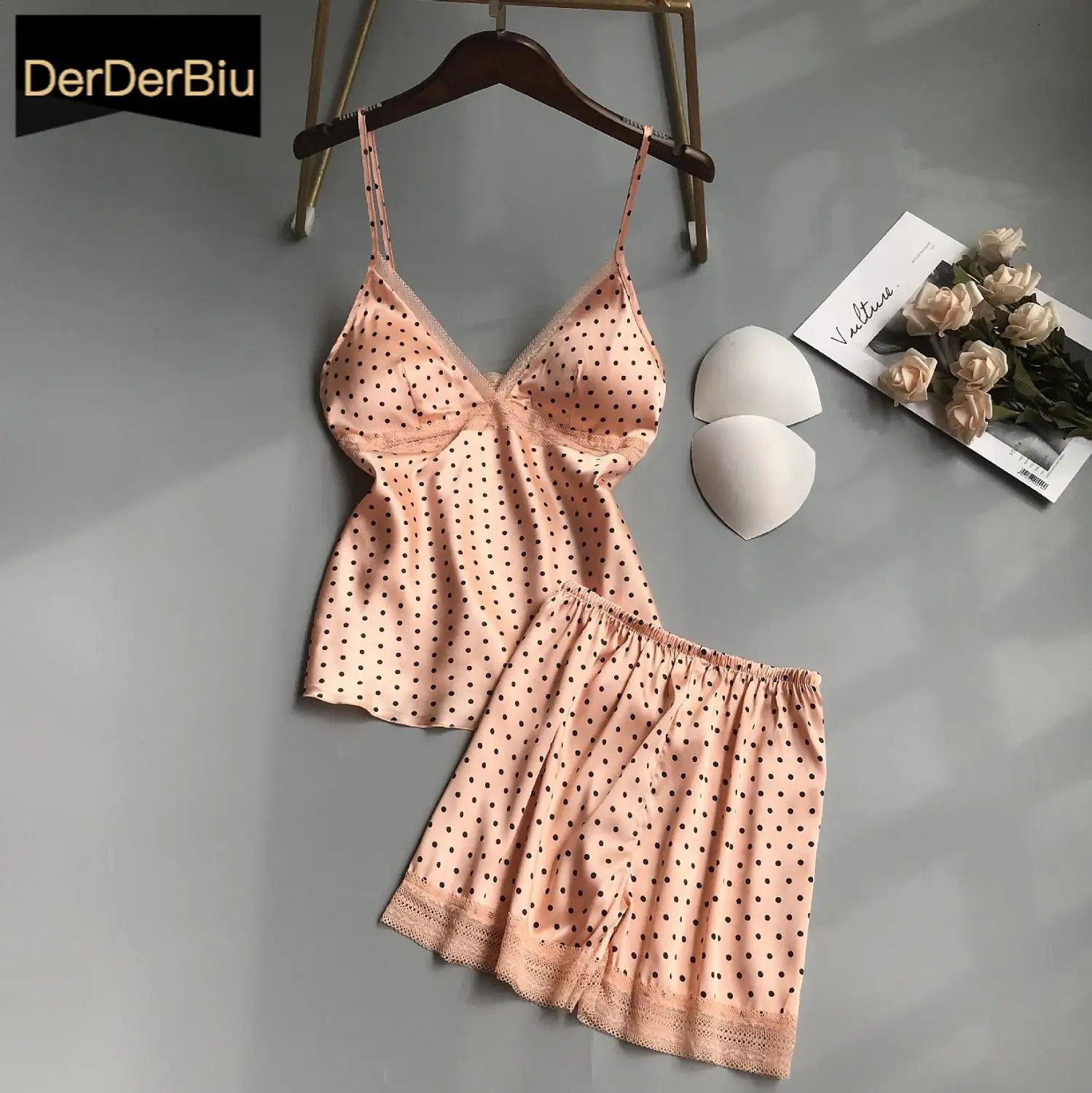 Женское атласное белье на бретельках сексуальное женское кружевная ночная