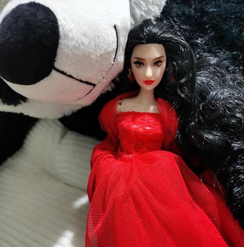 28 см Красивая Девушка BJD кукла с ресницами 1/6 новый ню Женщины 22 подвижных
