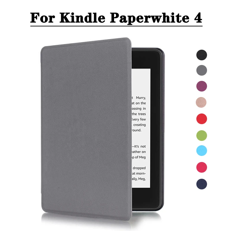 2020 Магнитный Смарт PU чехол для всех Новый Kindle 2019 10th поколения крышка 2018 Paperwhite 4