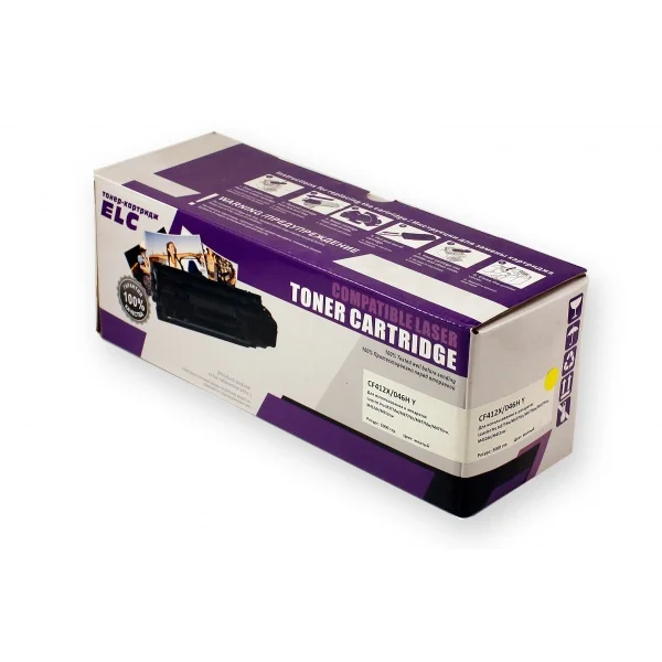 Картридж CF412X/046HY для HP CLJP M377/M452/M477 желтый ELC (5000 стр.)|Картриджи с тонером| |