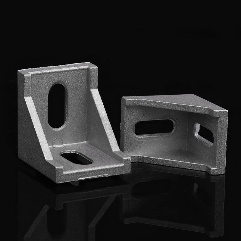 

20pc Aluminium Profile Extrusion Bracket 2020 2028 3030 3060 4040 4080 4545 Corner Fitting Angle 20 30 40 45 Connector CNC Part