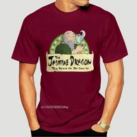 men t shirts the jasmine dragon tea house funny 100 cotton tees short sleeve avatar the last airbender t shirt clothes 0483a