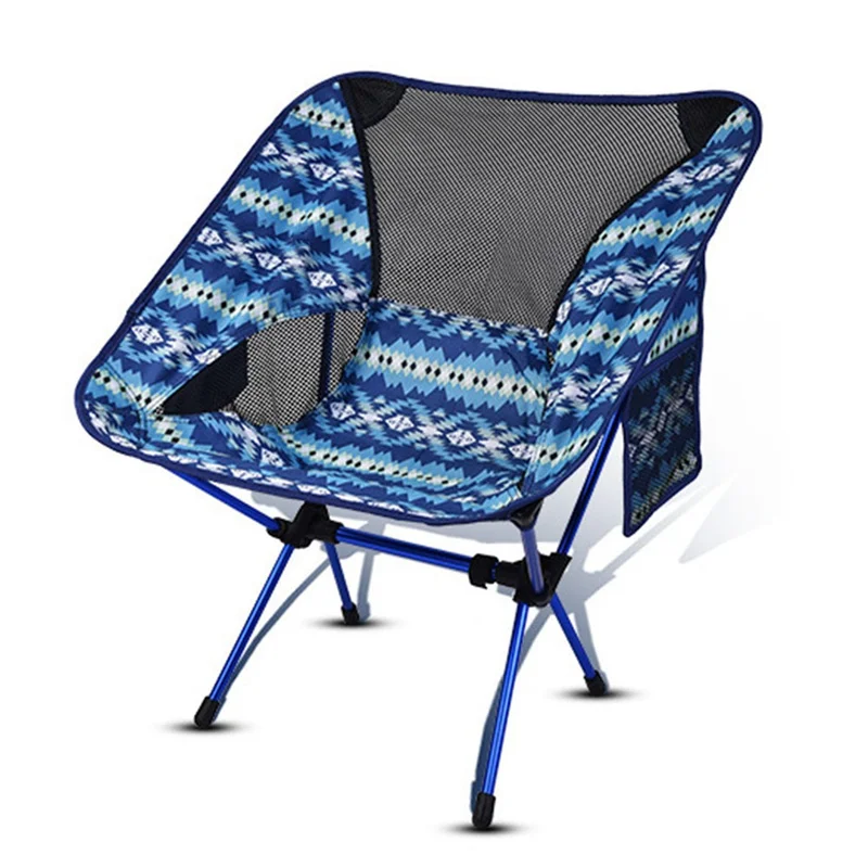 구매 여행용 초경량 휴대용 접이식 의자 초견고 고하중, 야외 캠핑 해변 하이킹 피크닉 낚시