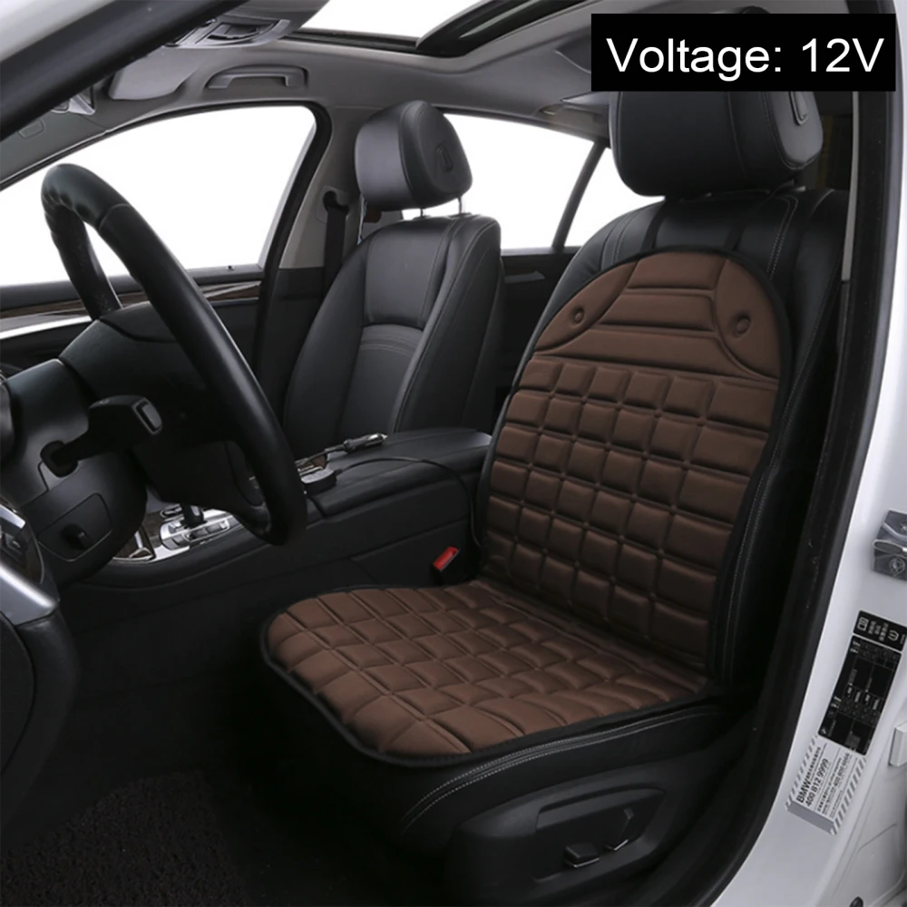 

Heated Seat Heating Mat Adjustable Car Heater 12V Multicolor 99x48x0.5cm Styling Winter Cushion Warm Fiber Composite Pad
