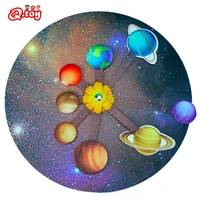 stem toy solar system planets diy kit tecnologia astronomy technology steam toys assembled rotatable fantacy model steam toy kid