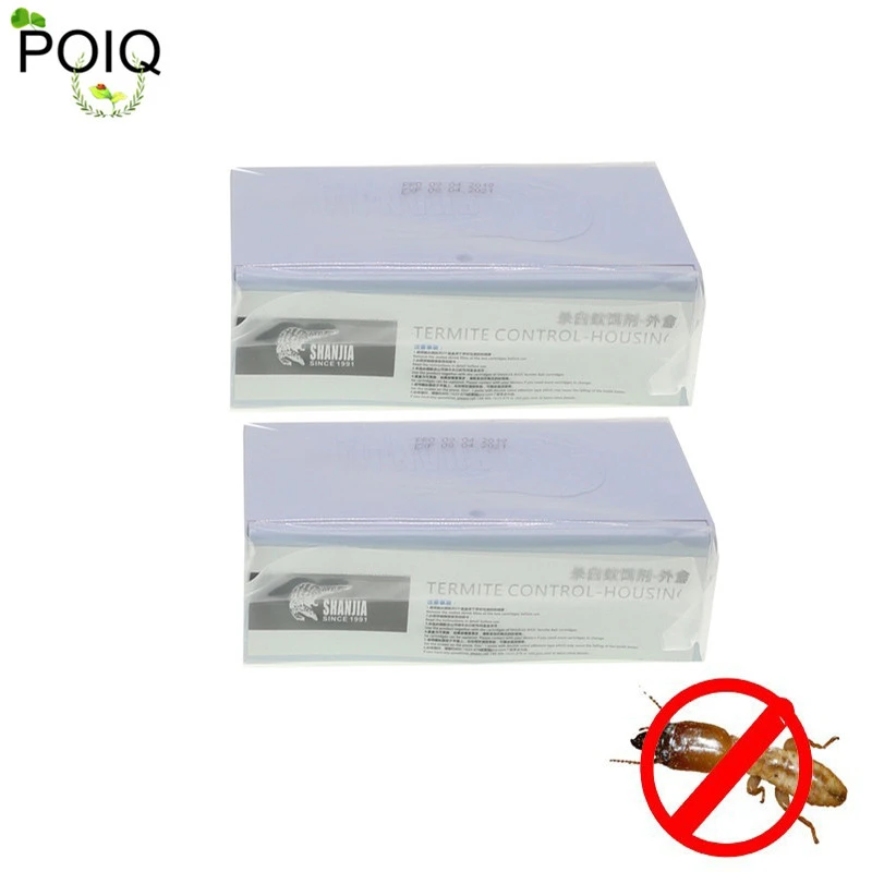 2 пачки Termite приманка картридж устранение порошка уничтожения борьба с