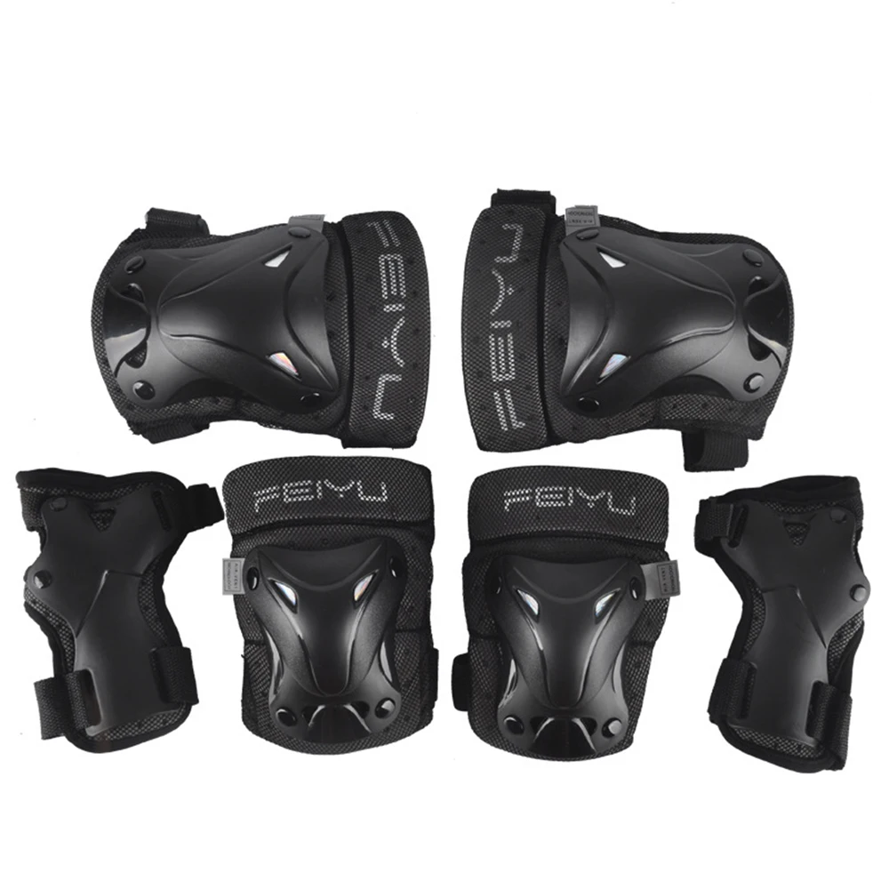 

6Pcs/set Protective Gear Set Skating Helmet Knee Pads Elbow Pad Wrist Hand Protector for Kids Adult Cycling Roller Rock Climbing