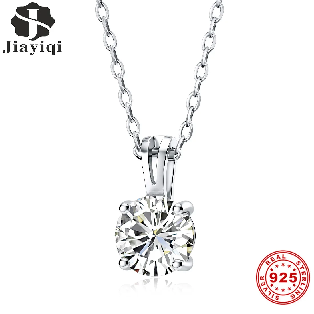 Ожерелье из серебра 925 пробы с подвеской в виде сердца и стрел|Ожерелья| |