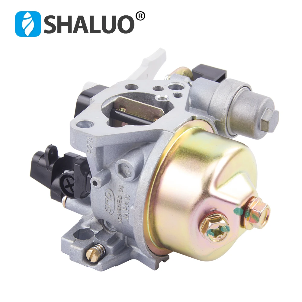 Carburador com Filtro Bomba de Água Kit de Bombas de Água Gasolina Motor Carburador Tiradores Copo Peças Gerador 5kw 190f 188f