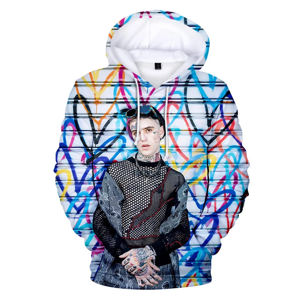 

Rapper Lil Peep 3D Print Hoodie men/women's Sweatshirts Fashion Hip Hop Casual Lil Peep Oversized mens hooded Pullover Tops