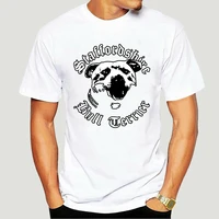 funny t shirts staffordshire bull terrier dog mens fashion t shirt 5909x