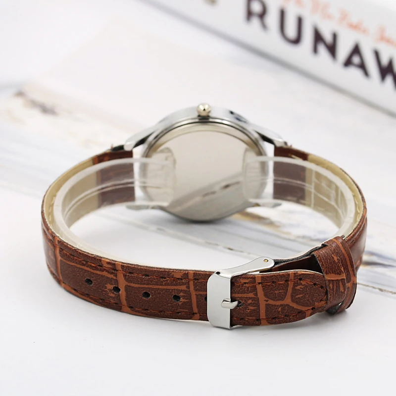 Часы наручные для влюбленных с синей указкой Роскошные Блестящие Ретро часы