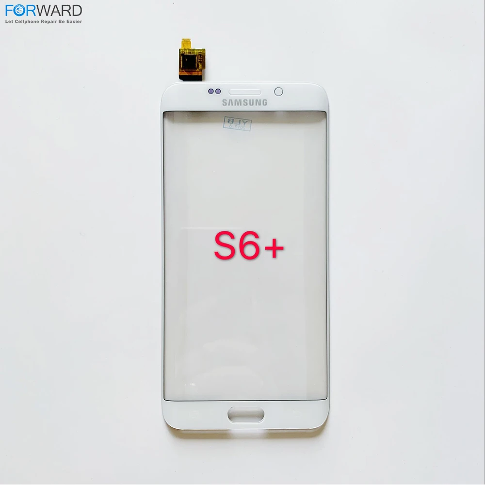 Горячая продажа Замена внешнего стекла для samsung S6 + Edge Ремонт ЖК дисплей сенсорный
