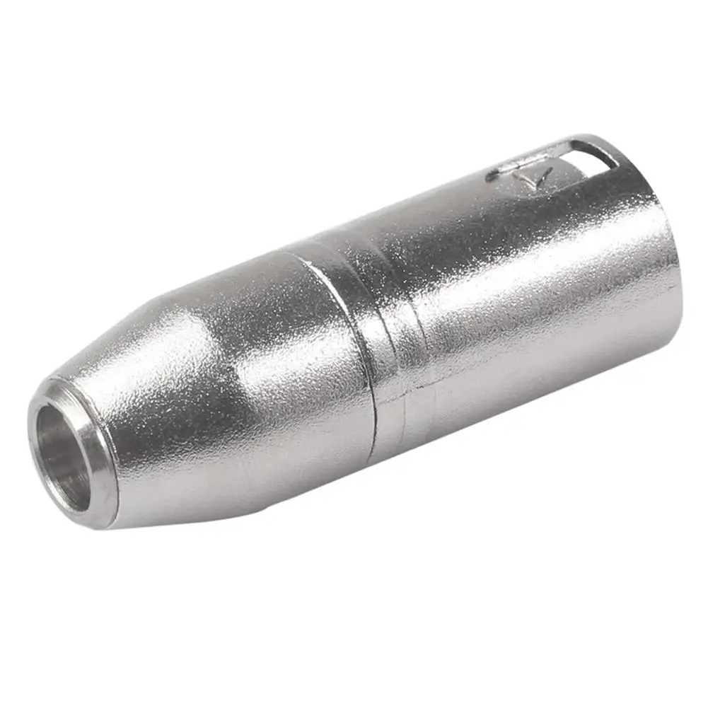 Мини XLR 3pin Штекерный адаптер с медным покрытием SA519 металлическим корпусом для