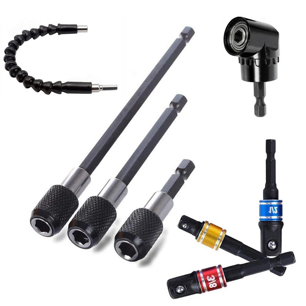 

Drill Adapter 8-piece electric drill accessories Adapter Steel Nnovation