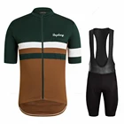Новинка 2022, мужские летние комплекты одежды для езды на велосипеде команды рафаэн с коротким рукавом, дышащая майка, мужской комплект для езды на велосипеде