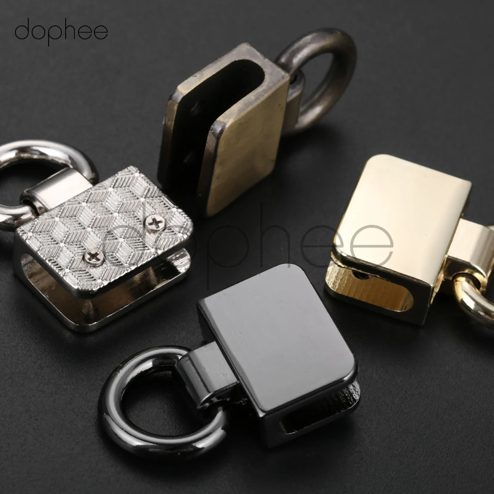 Dophee 2 шт. Meetee металлические круглые D-образные кольца боковая пряжка сделай сам