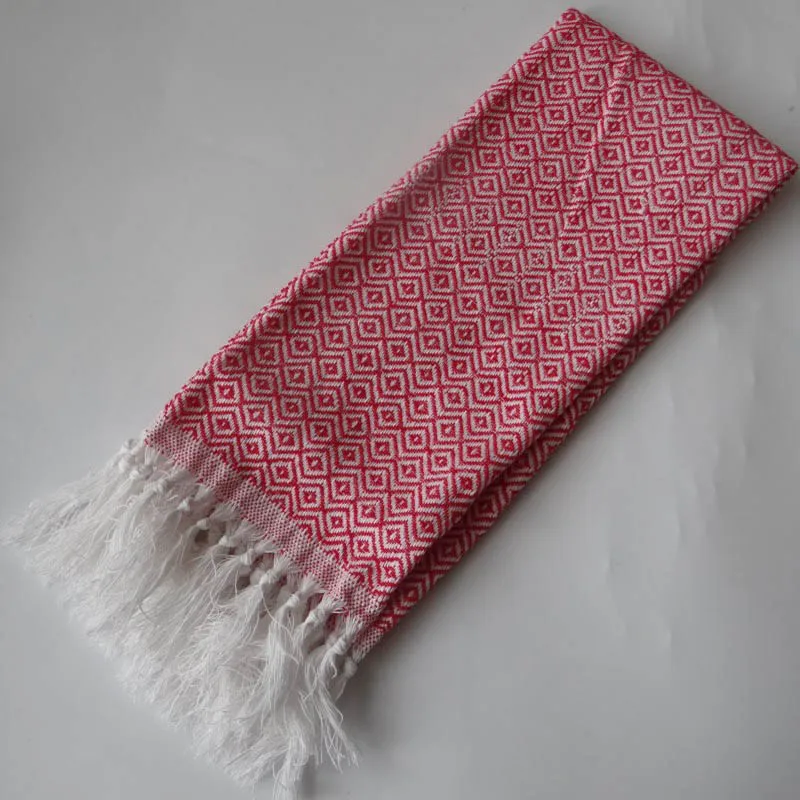 6 шт./каждая партия хлопковых салфеток с кисточками для стола кухонное полотенце