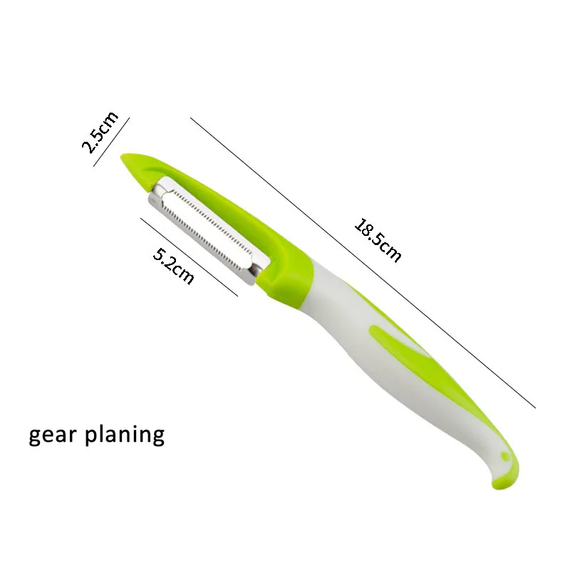 

Peeler Knife 3cr13 Stainless Steel/PP Gear Planing/Plane Planing Portable Multifunction Kitchen Accessories