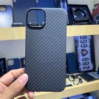compatible with magsafe genuine carbon fiber matte slim cases cover for iphone 13 pro max 13pro 13
