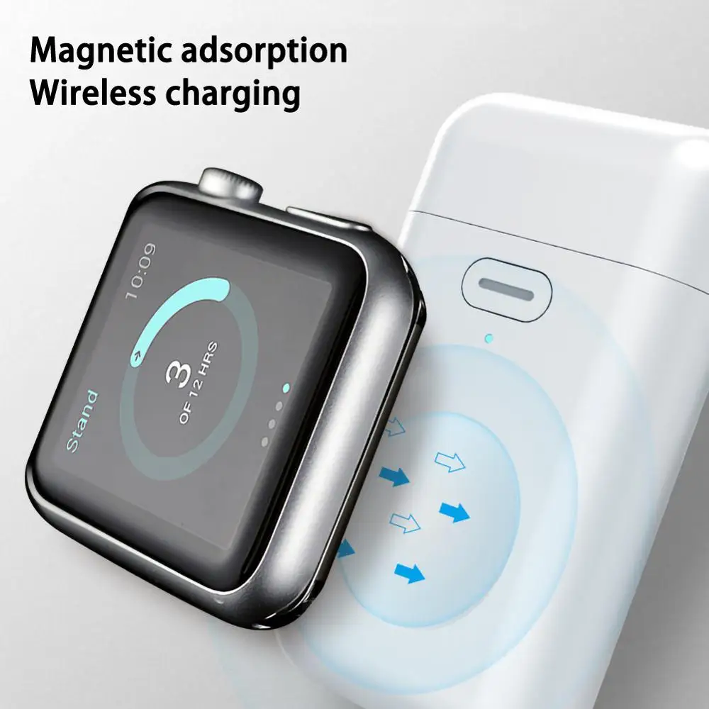 Беспроводное зарядное устройство power bank для IWatch 1 2 3 4 mini iWatch Внешний аккумулятор