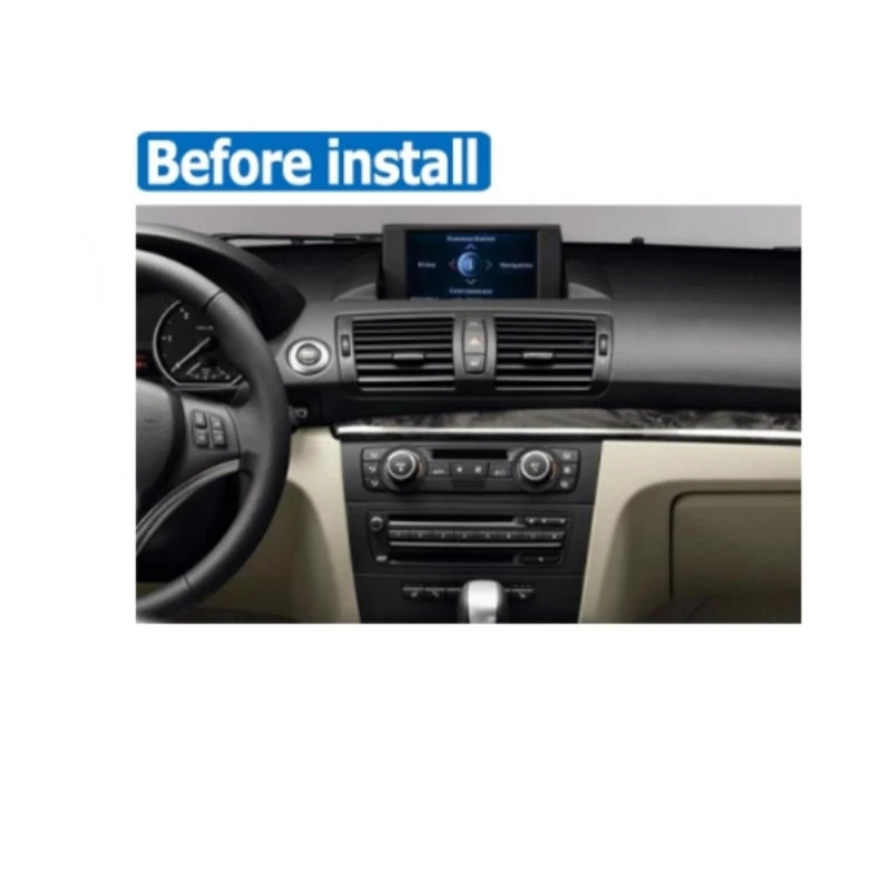 Автомобильный мультимедиа для BMW 1 E81 E82 E87 E88 2004 2005 2006 2007 2008 2009 2010 2011 CarPlay TPMS GPS аудио