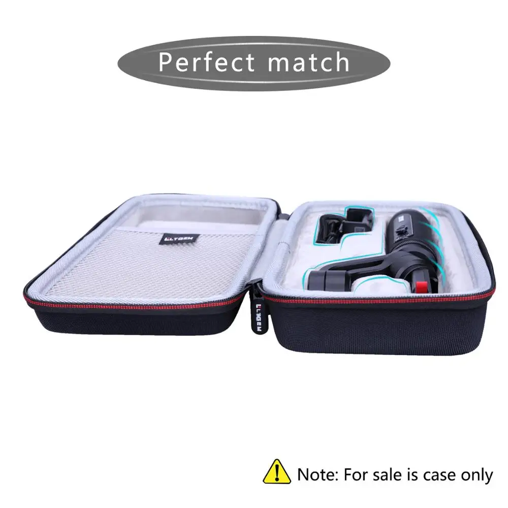 LTGEM EVA Hard Case for  Zhiyun Smooth Q2 Handheld Mobile Gimbal Stabilizer w/360 Rotation 17hr for iphone 11 Pro XS Max XR 8