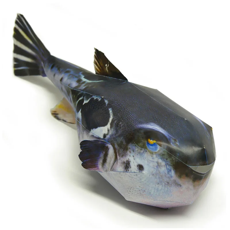 Takifugu rubripes рыба-Мялка Оригами-модель из художественной бумаги животные мини-3D