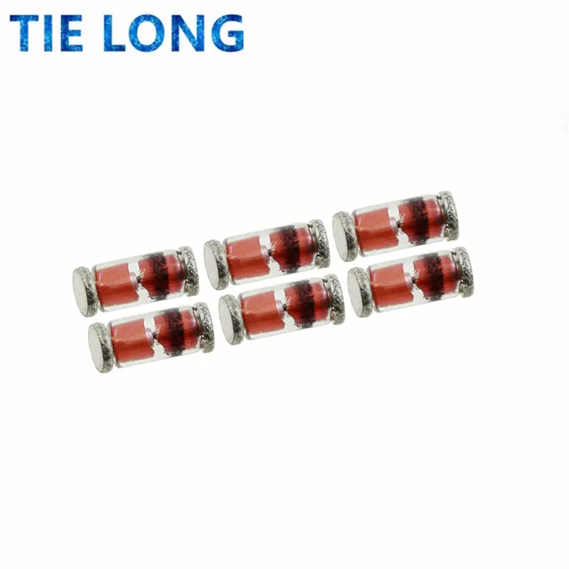 100PCS SMD Switching Diode LL4148 1N4148 glass cylinder 1206 package