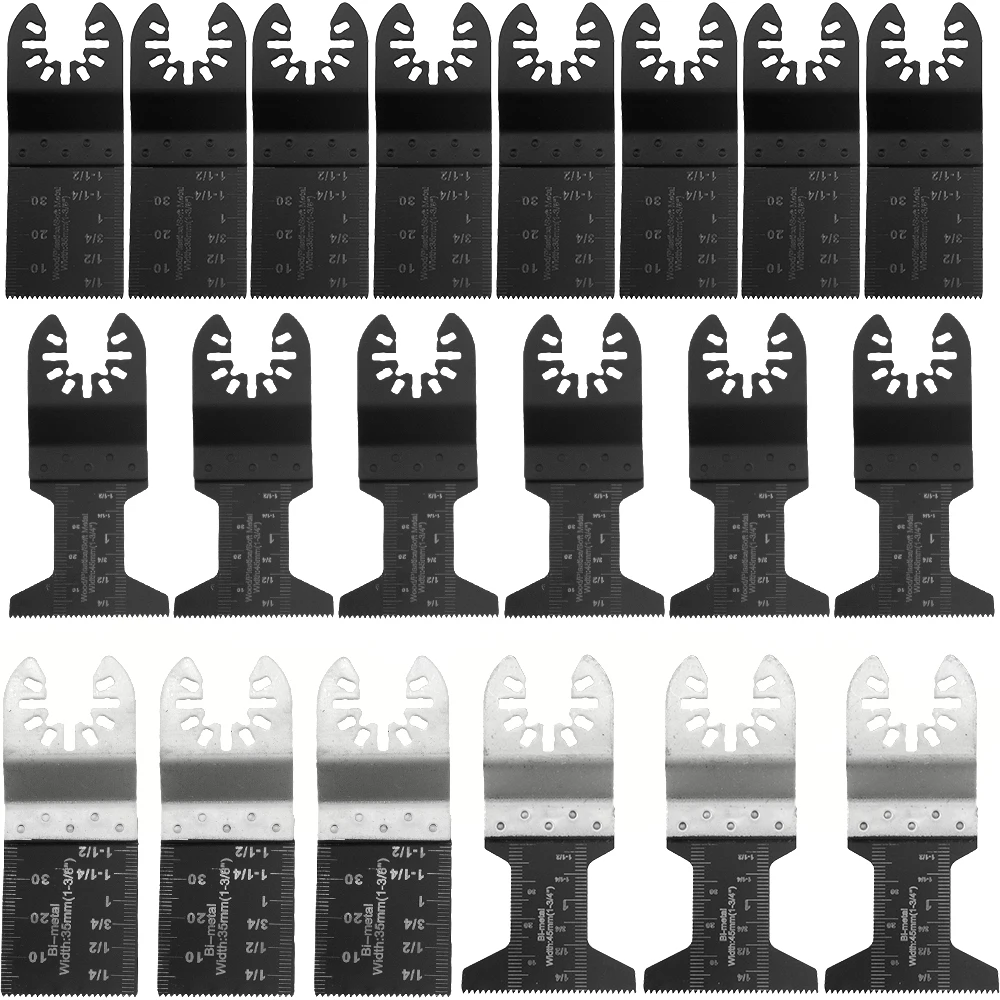 32PCS Multi-Function Bi-metal Precision Saw Blade Oscillating Multitool for Renovator Power Cutting Multimaster Tools | Инструменты