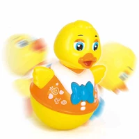 not inverted quack duck bleating sheep animal infant educational early childhood tumbler with music light model puppets plastic