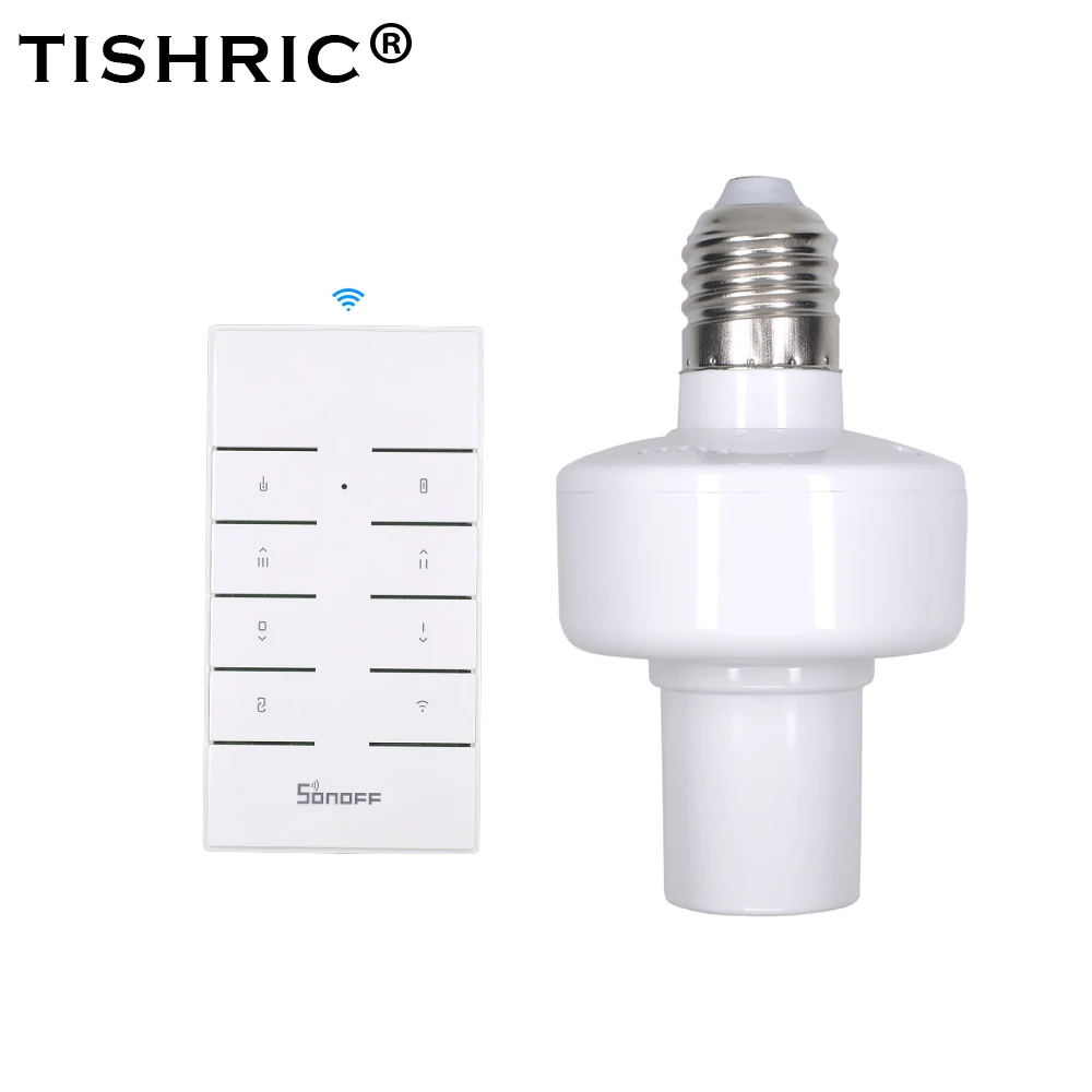 RC and RF Itead Sonoff Slampher 433Mhz RF светильник E27 держатель лампы беспроводной для умного дома беспроводной пульт дистанционного управления 2A 400W - Комплект: RC and RF