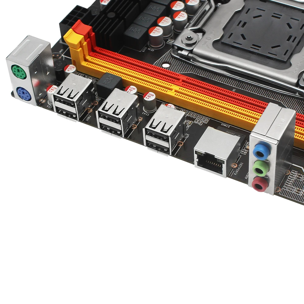 Десктопная материнская плата X79 LGA 2011 с поддержкой Intel Xeon E5 V1 &amp V2 процессор DDR3 ECC
