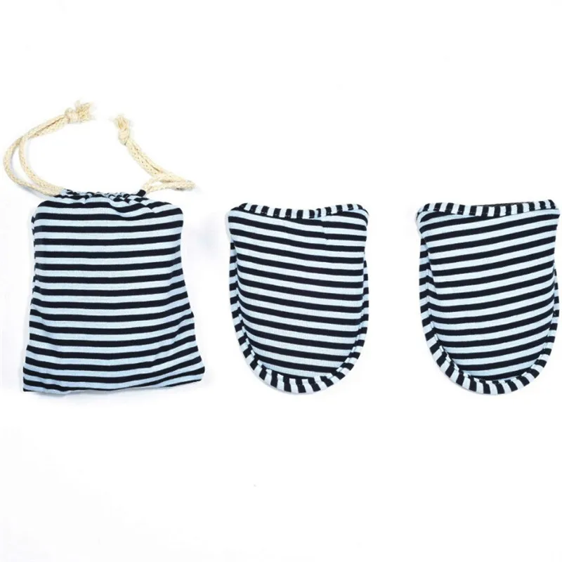 Мужские и женские полосатые тапочки унисекс для путешествий в отеле Переносные