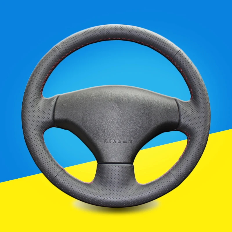 Авто оплетка на рулевое колесо Крышка для Peugeot 206 2003-2006 года автомобильный
