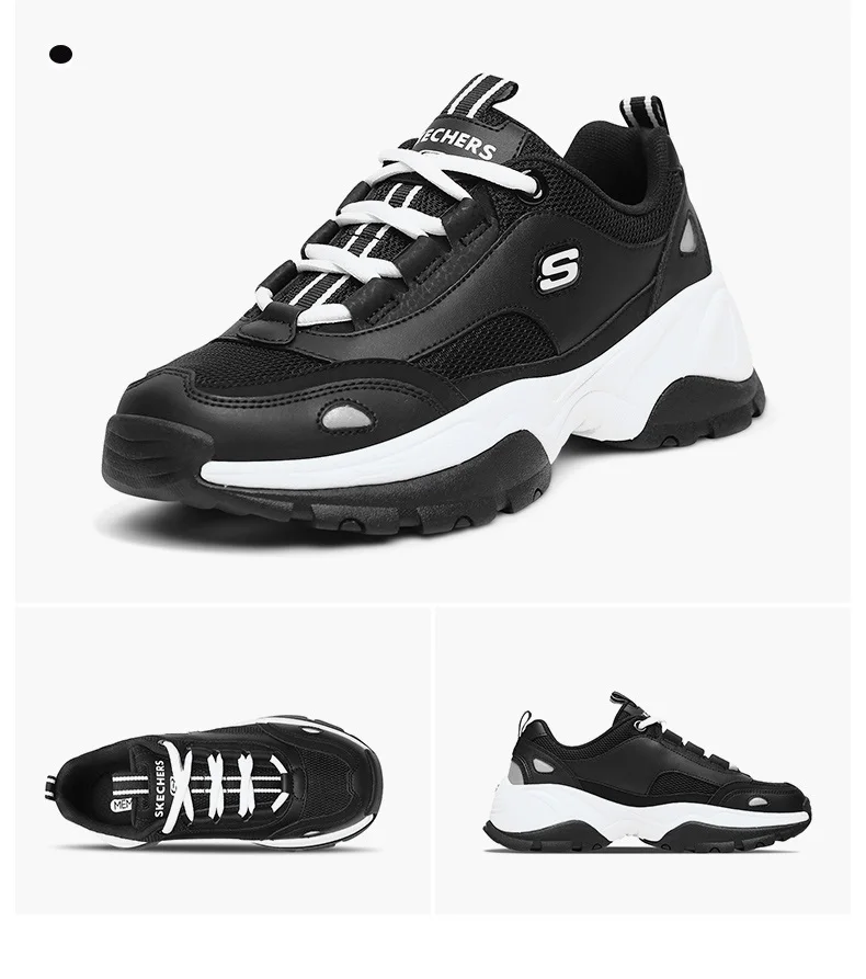 Обувь Skechers; женская повседневная обувь D'lites; кроссовки на платформе; обувь на танкетке; Женская оригинальная обувь; Zapatos De Mujer; 88888327-PKBK