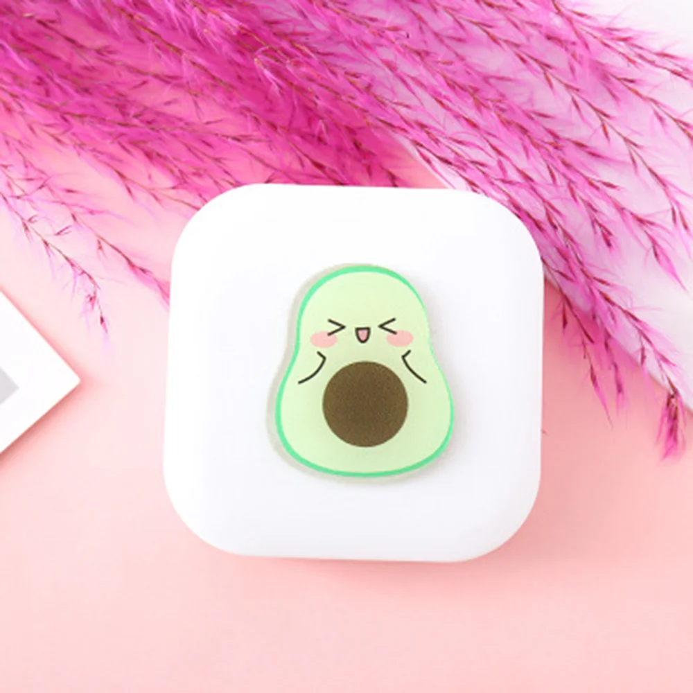 

Contact Lens Case Portable Travel Glasses Lenses Box Women Girls Eyes Care Cute Cartoon Glasses Soaking