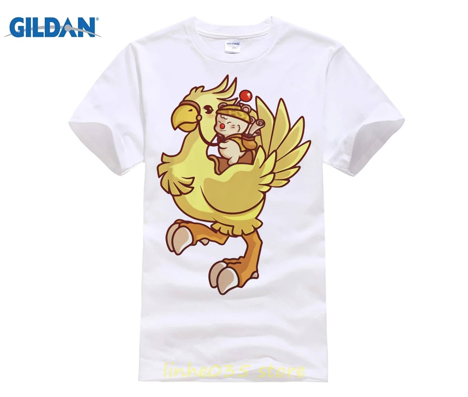 Chocobo rider Final Fantasy XV 2018 новая футболка с принтом женская и мужская забавная одежда