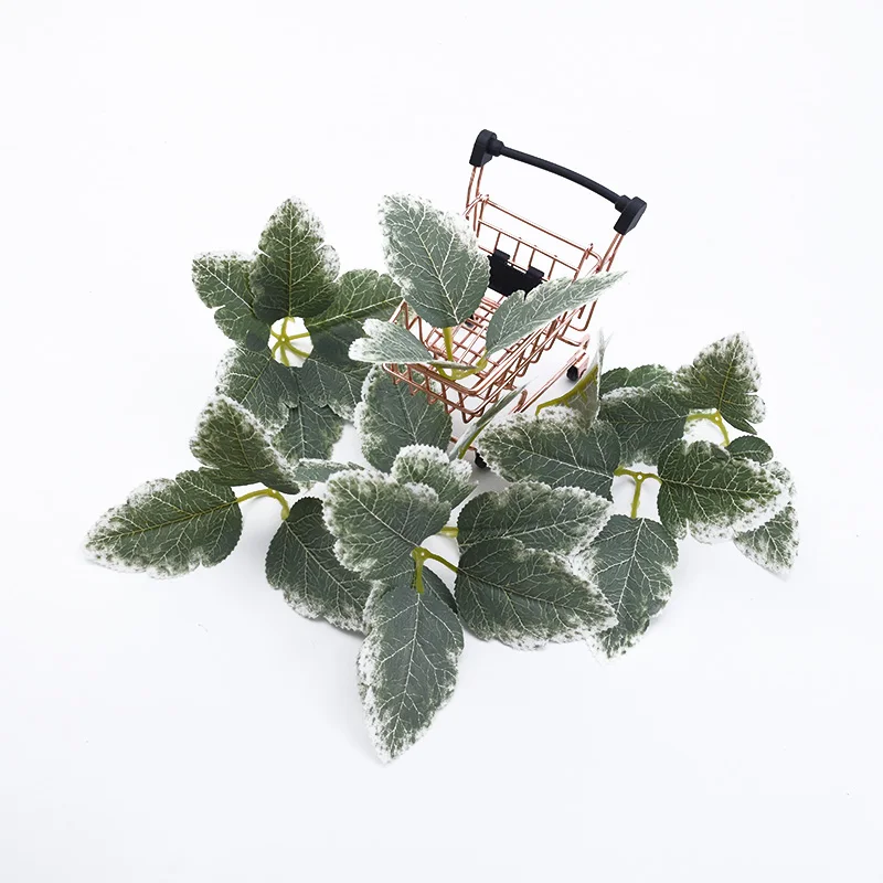 Искусственные растения для домашнего декора рождественские листья декоративные