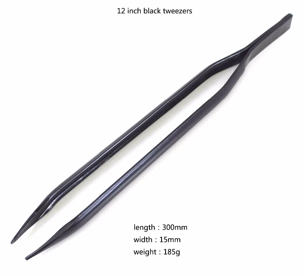 12 inch/14 inch Black Big Tweezers/Clamp, Jewelry Making Tools, Jeweler DIY Tweezers/Clamp