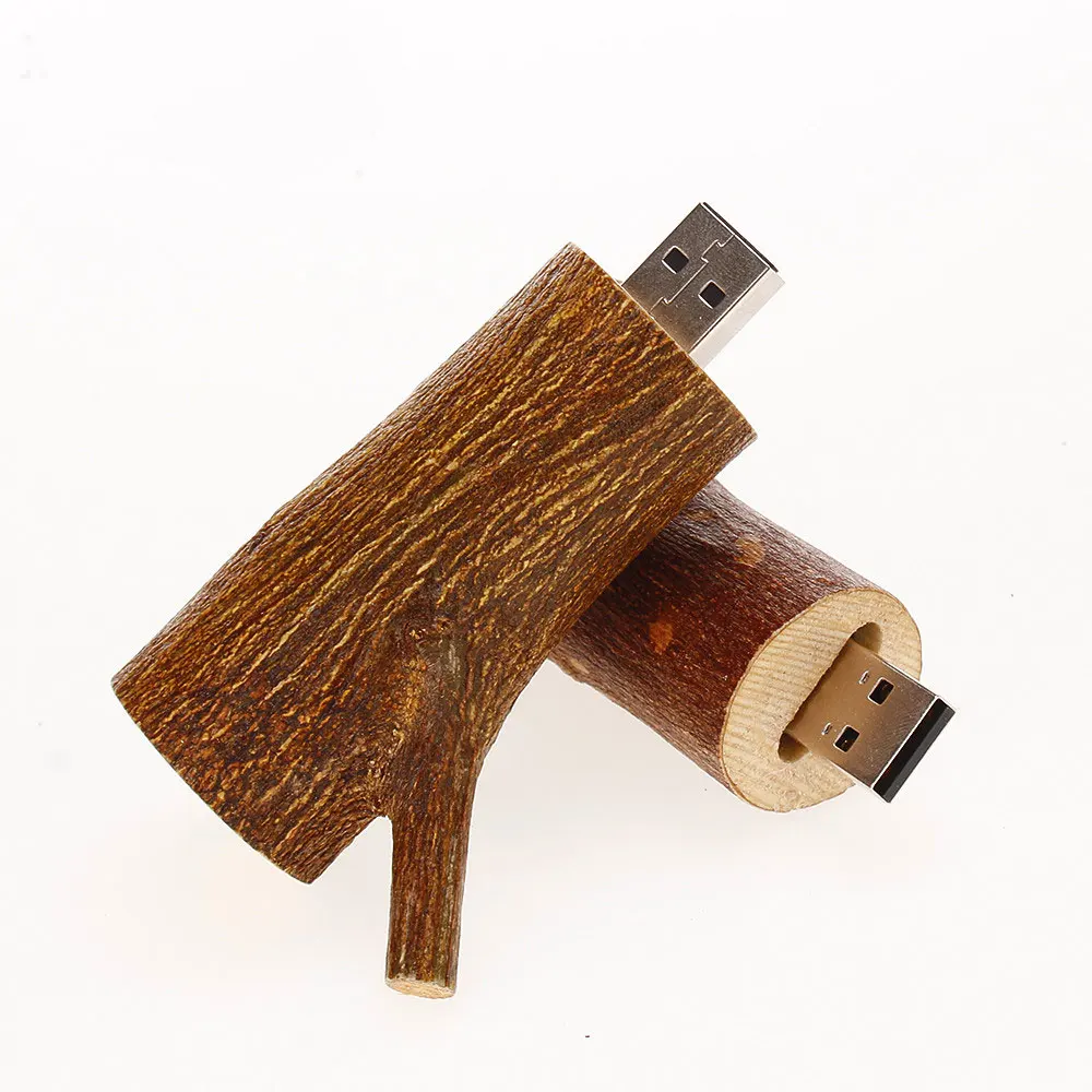 Новинка, USB флеш-накопитель, ветка натурального дерева, usb карта памяти, флешка, 2,0, 4 ГБ, 8 ГБ, 16 ГБ, 32 ГБ, флешка, 64 ГБ, 128 ГБ, свадебный подарок