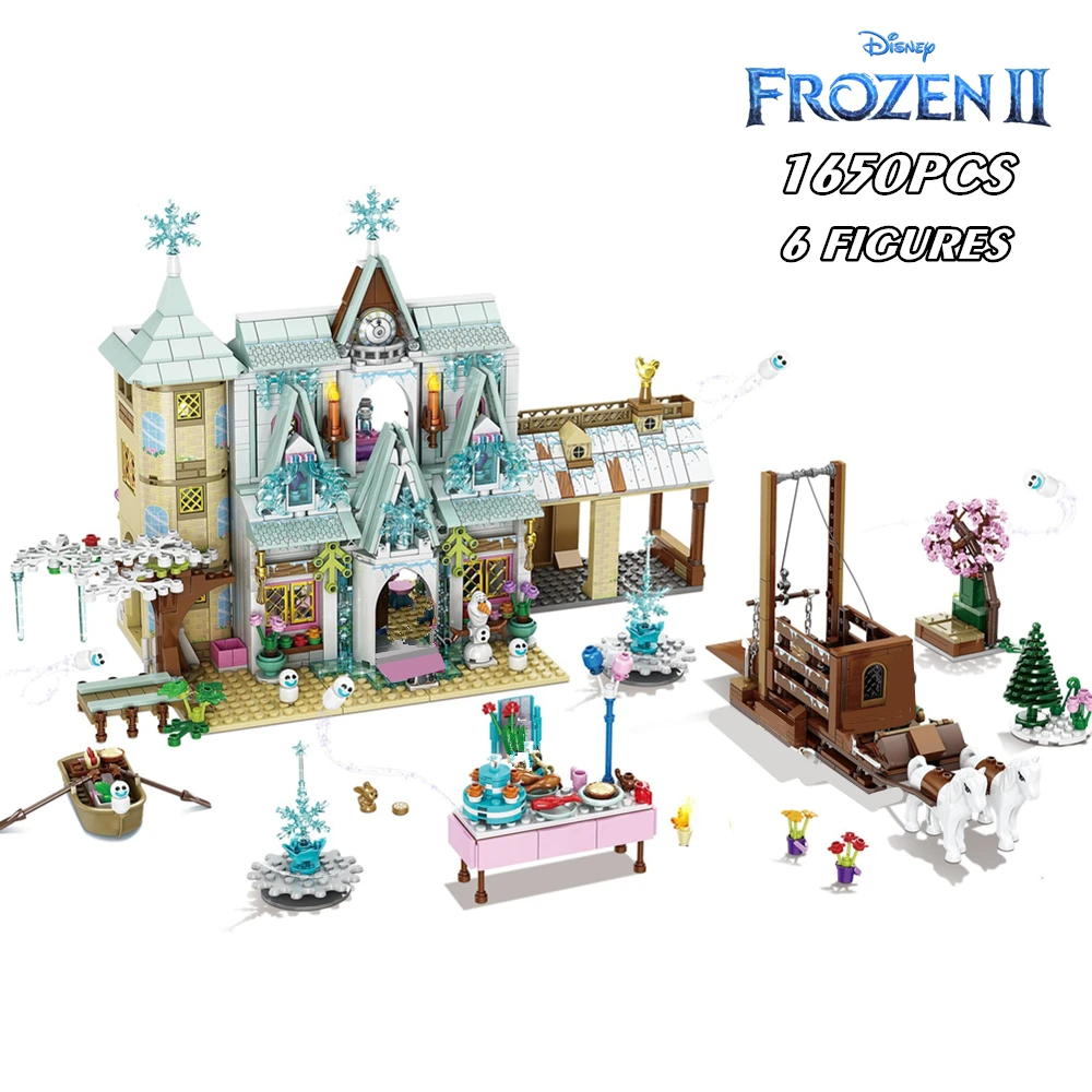 

1650 шт., Детский конструктор «Холодное сердце»