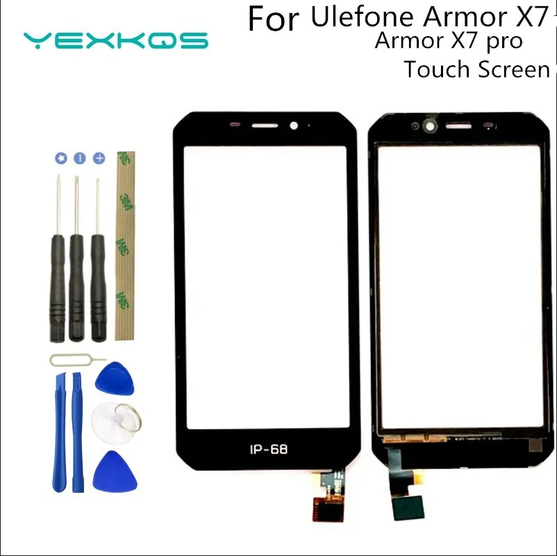 Сенсорный экран UleFone Armor X7 pro дигитайзер 5 0 дюймов идеальная сменная Сенсорная