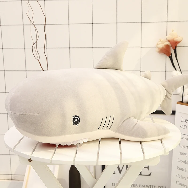 55-115cm Super Soft Plush Toy Sea Animal Big Shark/Whale Stuffed Children's birthday gift | Игрушки и хобби