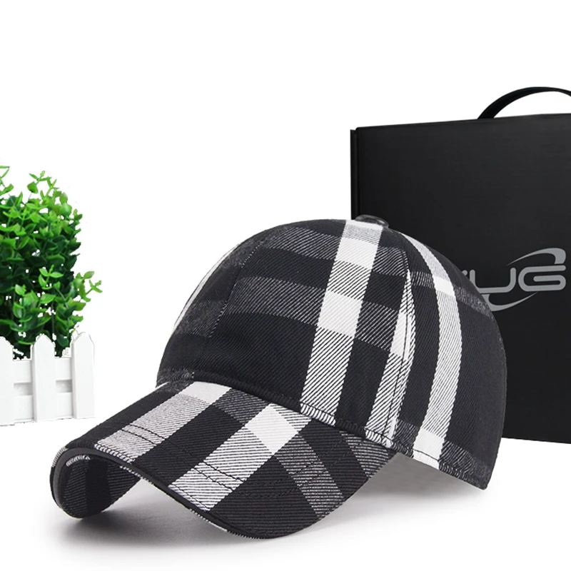 Бесплатная доставка Новинка весна осень 2019 кепка в клетку повседневная Кепка для