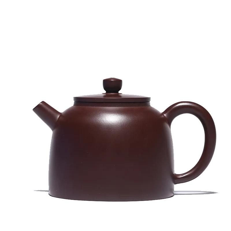 

New purple clay teapot Yixing raw tea set old purple clay gold bottle teapot all handmade