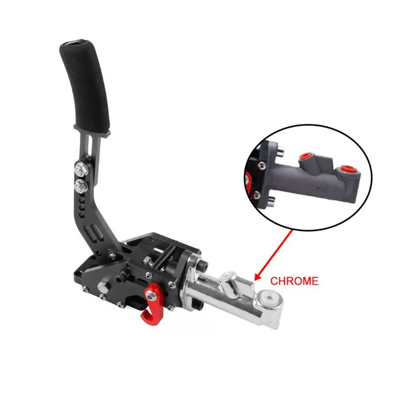 

Hydraulic Handbrake Master Cylinder 3/4 E-brake Racing Parking Emergency Brake Lever Handle Black
