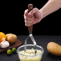 304 mashed spice mill kitchen tools household manual stainless steel pressed potato masher crusher kitchen utensils portable