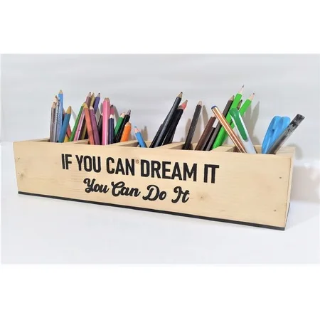 

Woodretro Wooden Penholder Regulator Storage Organizer 469556345